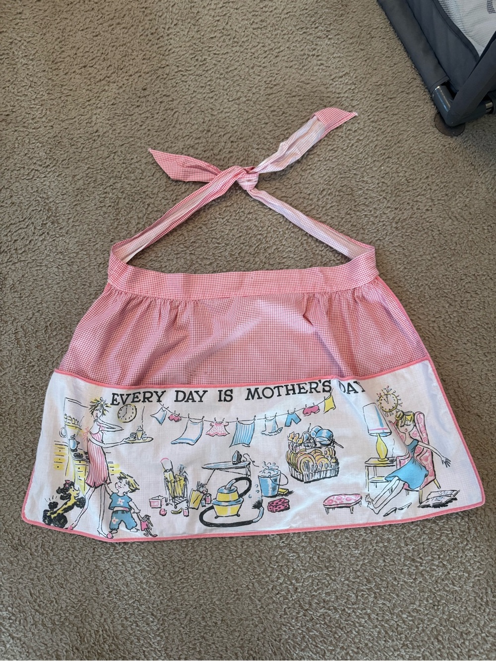 Pink 'Every Day Is Mother's Day Apron